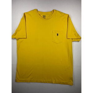 Polo Ralph Lauren Men’s Large Yellow Classic Fit Crewneck T-Shirt